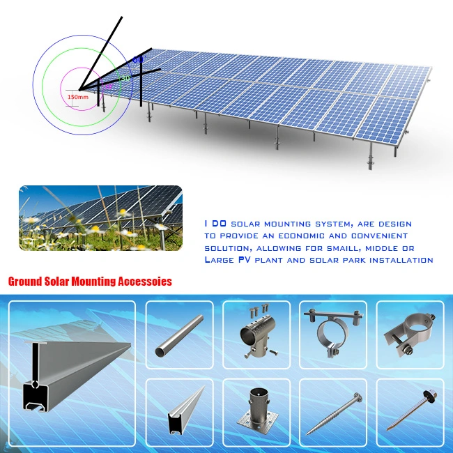 Innovative Solar Carport for Solar Panels System (GD345)