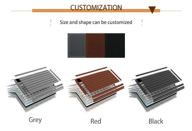 Solar Energy Roof Tile Light Outdoor Solar Panel System off-Grid System