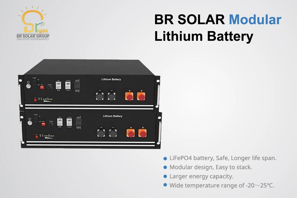 Lithium Battery Solar Battery Li-ion LiFePO4 Power for Solar Power