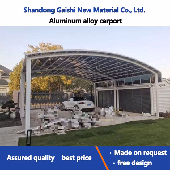 가정용 태양광 간이 차고 주차장 설치 구조